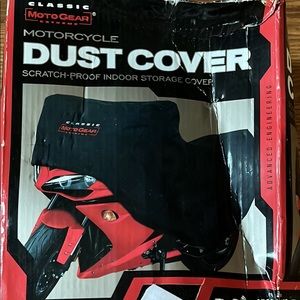 Dust cover for motorcycle
